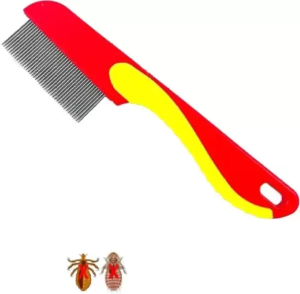 Stainless Steel Needles Manual Anti Lice Comb (pack Of 3)
