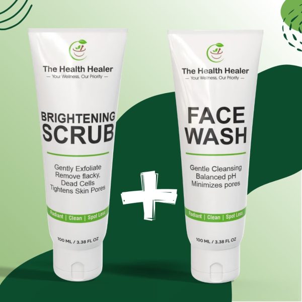 2 In 1 Brightening Facewash & Scrub Deal Moisturizes Your Skin