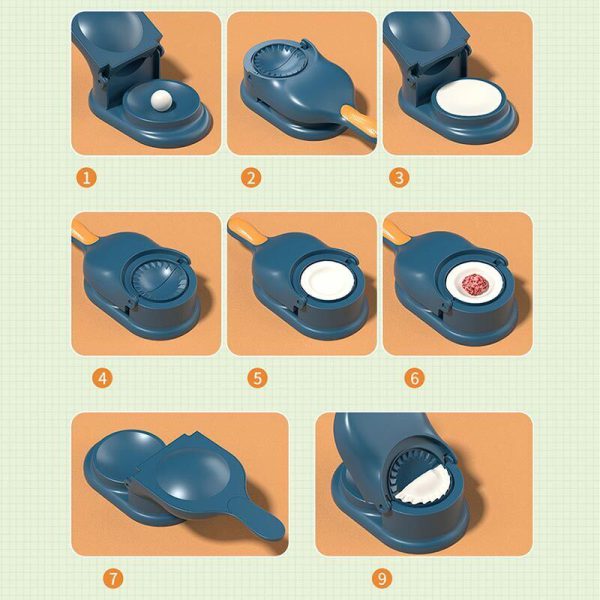 2 In 1 Dumpling Maker Or Samosa Maker