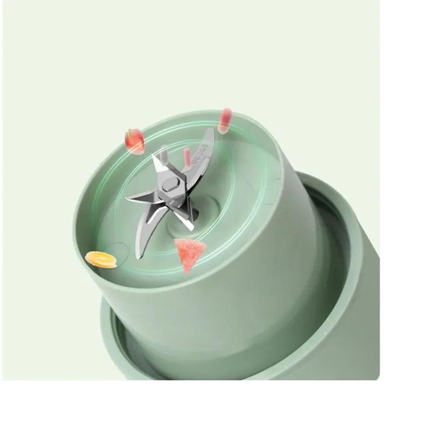 500ml Portable Juicer With Straw USB Electric Stainless Steel Fruit Juicer Cup Extractor Blender Juice Maker Machine For Kitchen