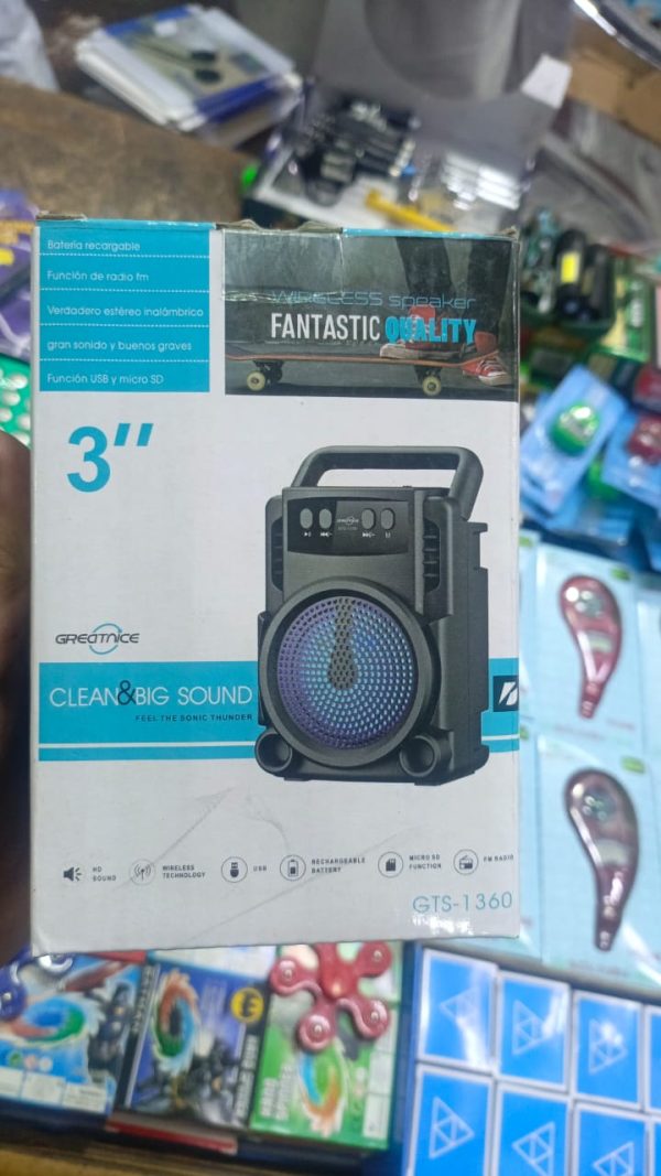 Gts-1360 Wireless Speaker
