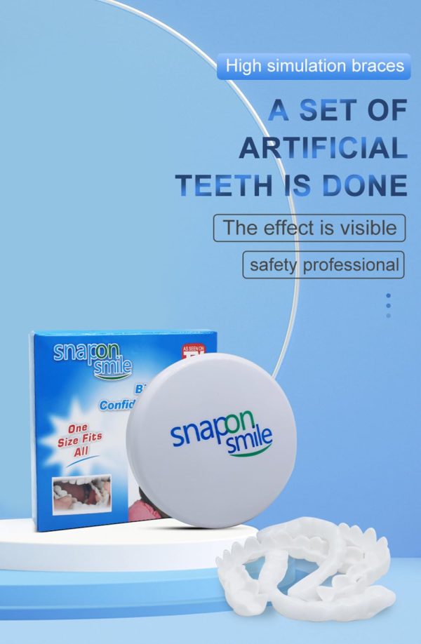 Snap-on Smile For Beautiful Smiles